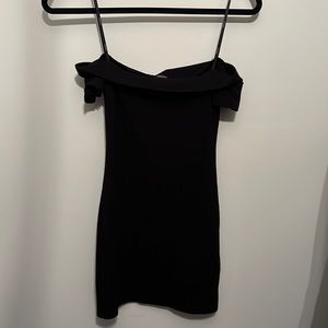 Forever 21 black fitted bodycon